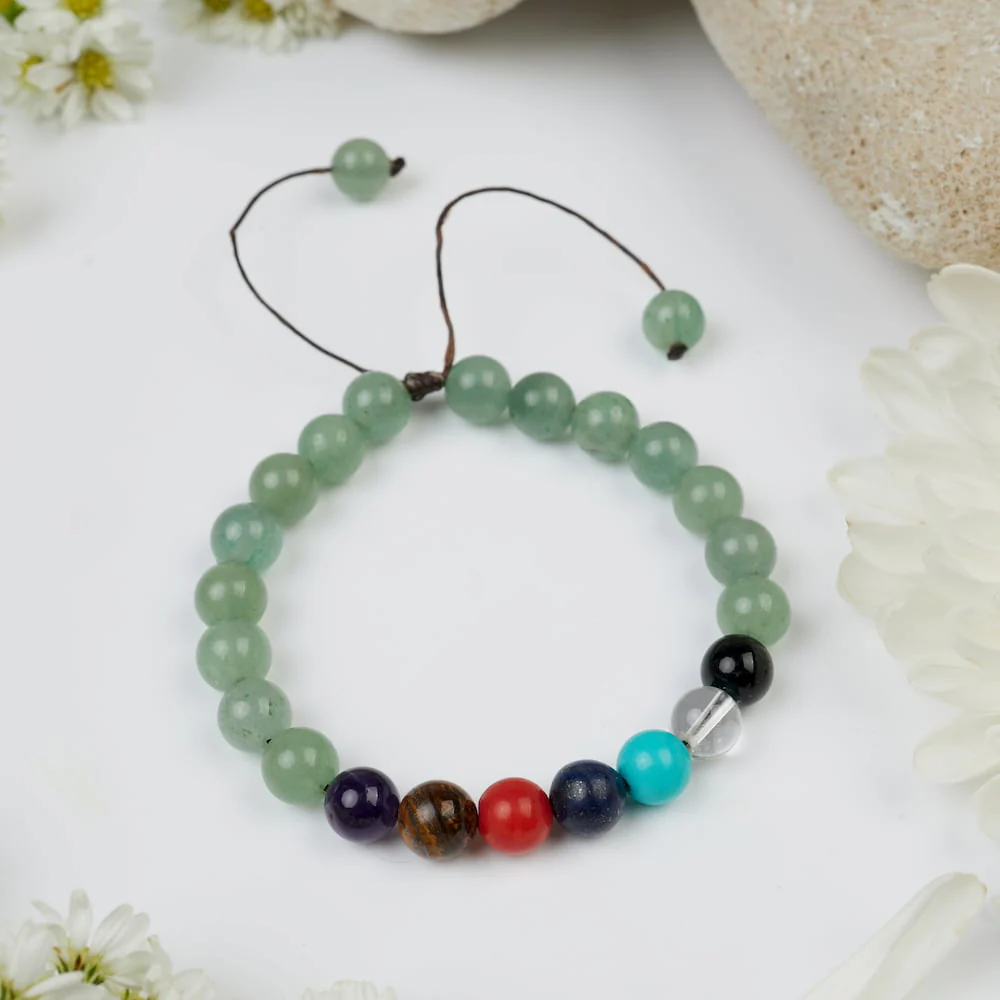 Bracelet 7 chakras Aventurine : Reprendre Confiance - Image 3
