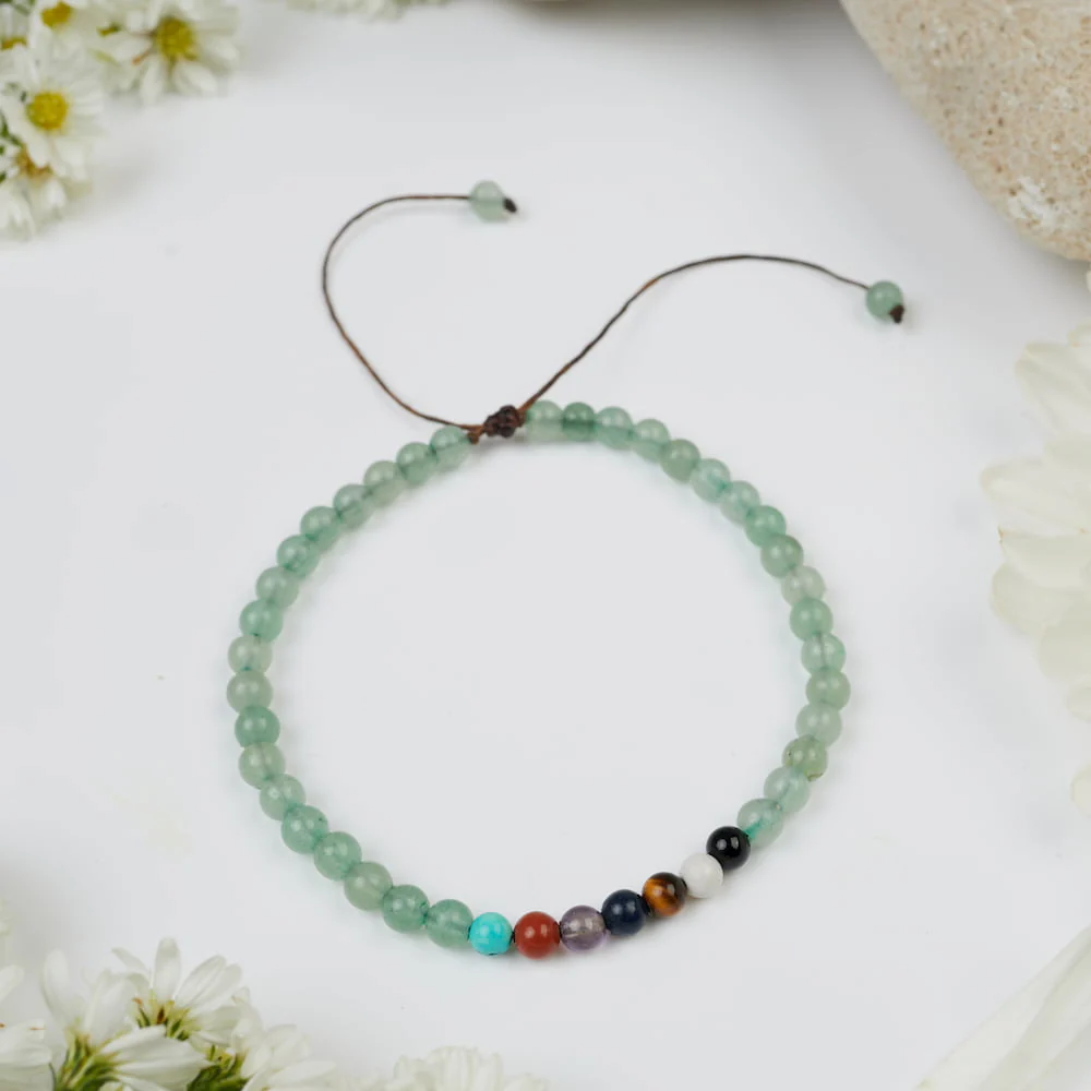 Bracelet 7 chakras Aventurine : Reprendre Confiance - Image 4