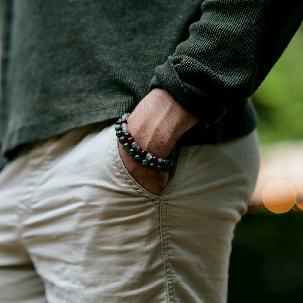 Bracelet Agate : Calme Intérieur - Image 2