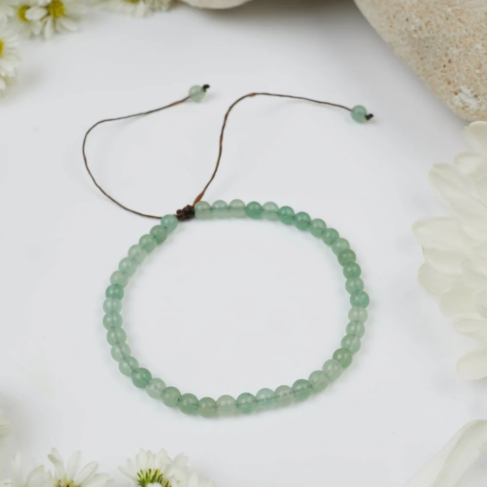 Bracelet Aventurine Claire : Vision saine de la vie - Image 4