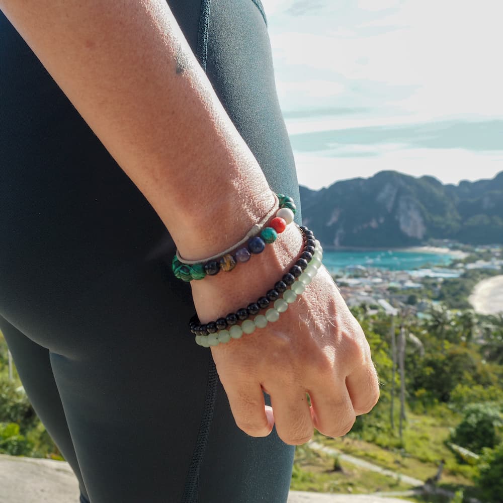 Bracelet Aventurine Claire : Vision saine de la vie - Image 6