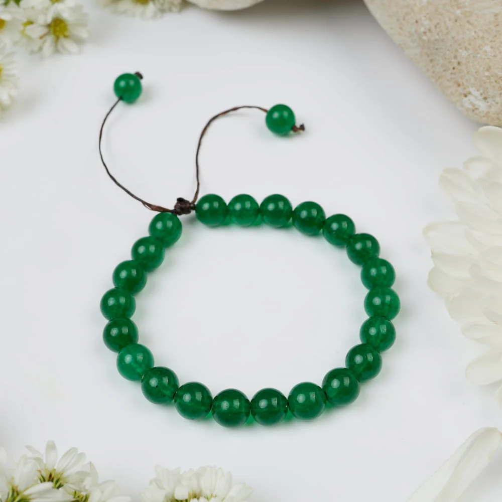 Bracelet en Aventurine Foncée : Bonne fortune et Chance - Image 3