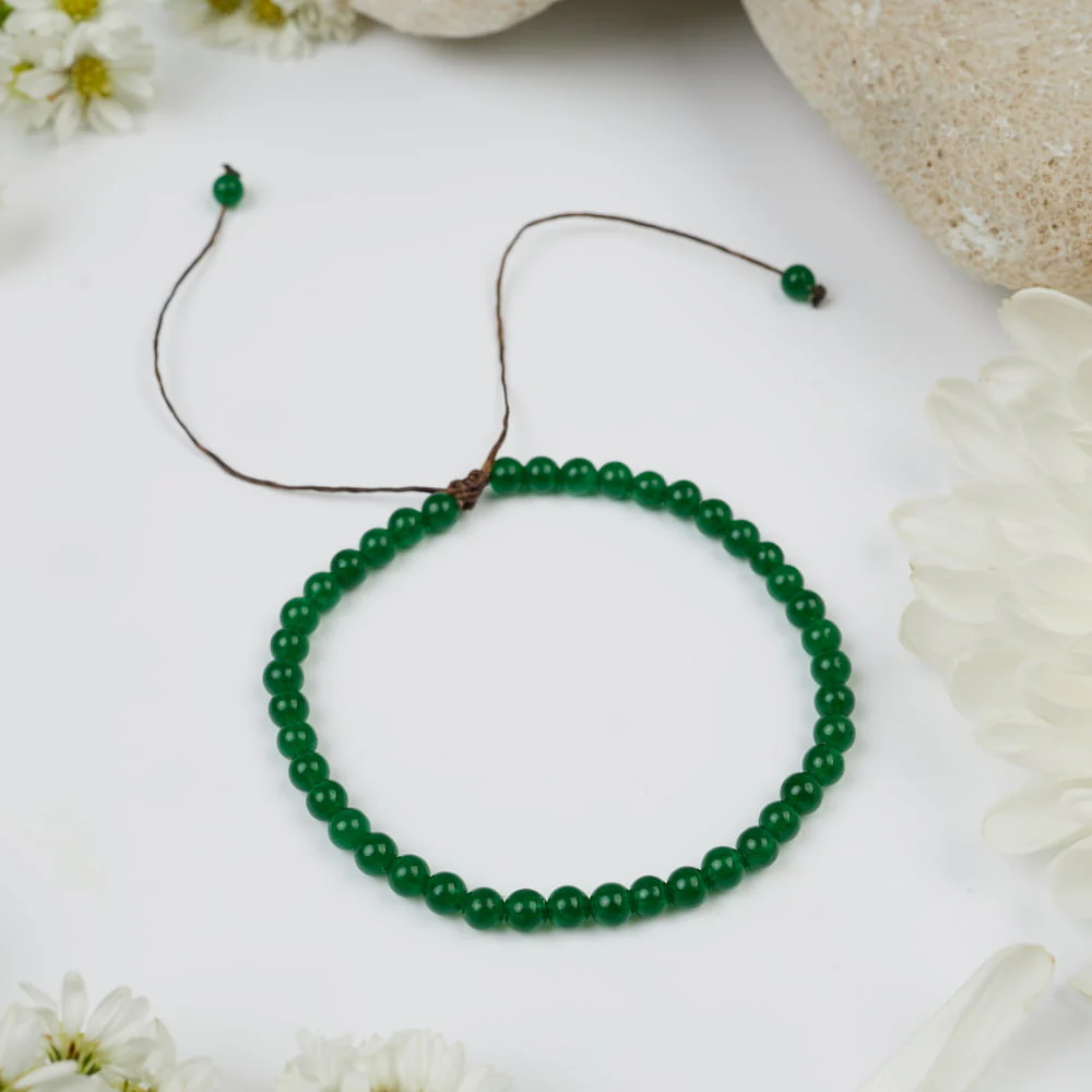Bracelet en Aventurine Foncée : Bonne fortune et Chance - Image 4