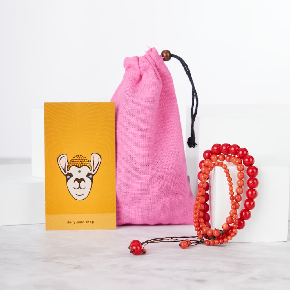 Bracelet en Corail : Océan de positivité - Image 5