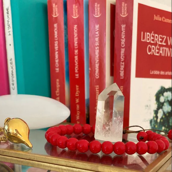 Bracelet en Corail : Océan de positivité - Image 7