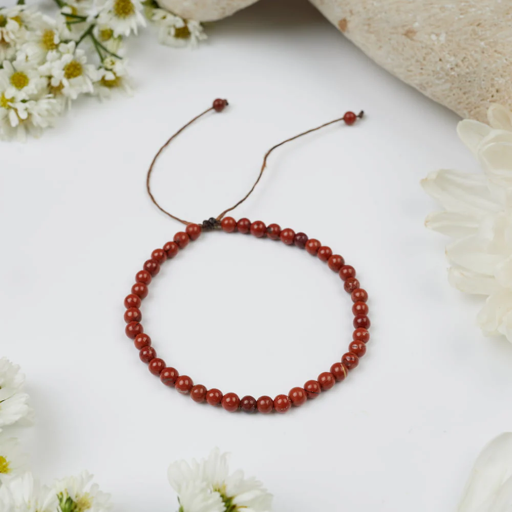 Bracelet en Jaspe Rouge : Ancrage et Lucidité - Image 3