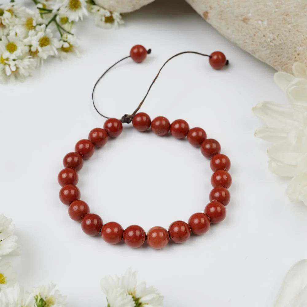 Bracelet en Jaspe Rouge : Ancrage et Lucidité - Image 4
