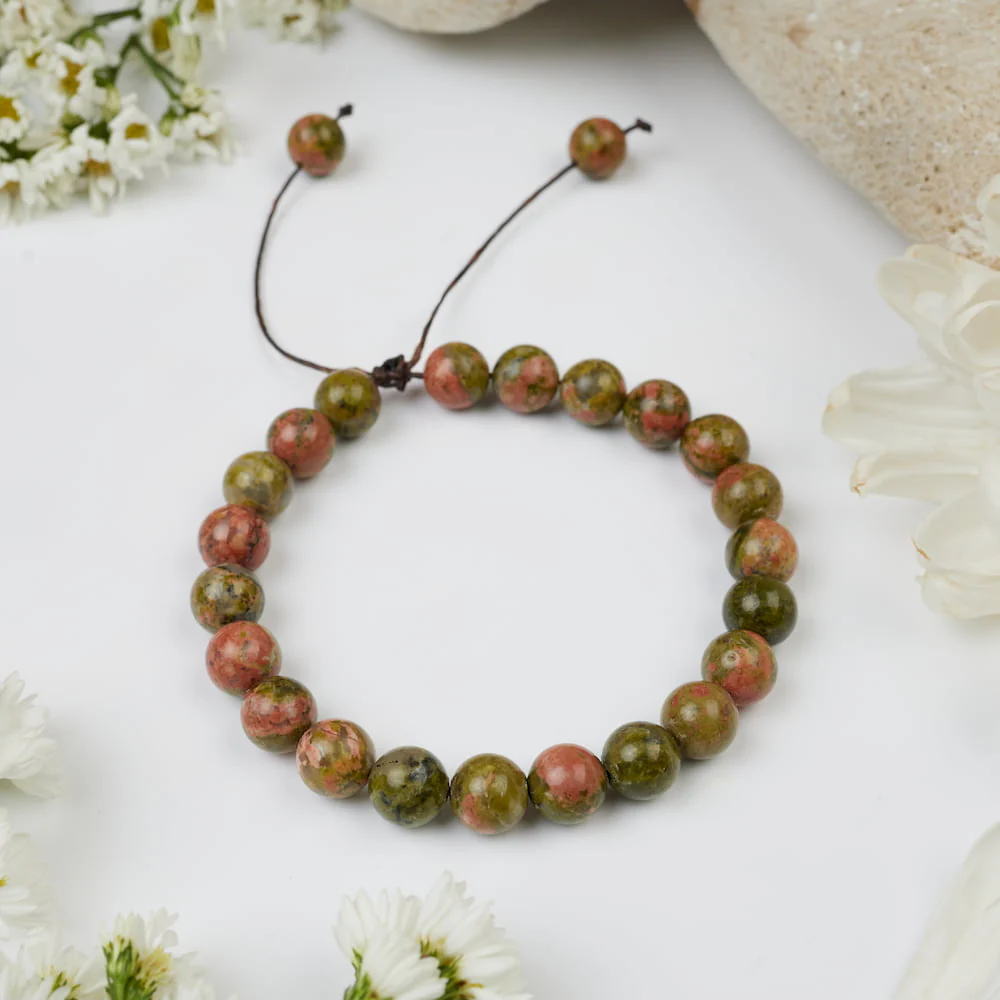 Bracelet en Unakite : Soutien Émotionnel - Image 3