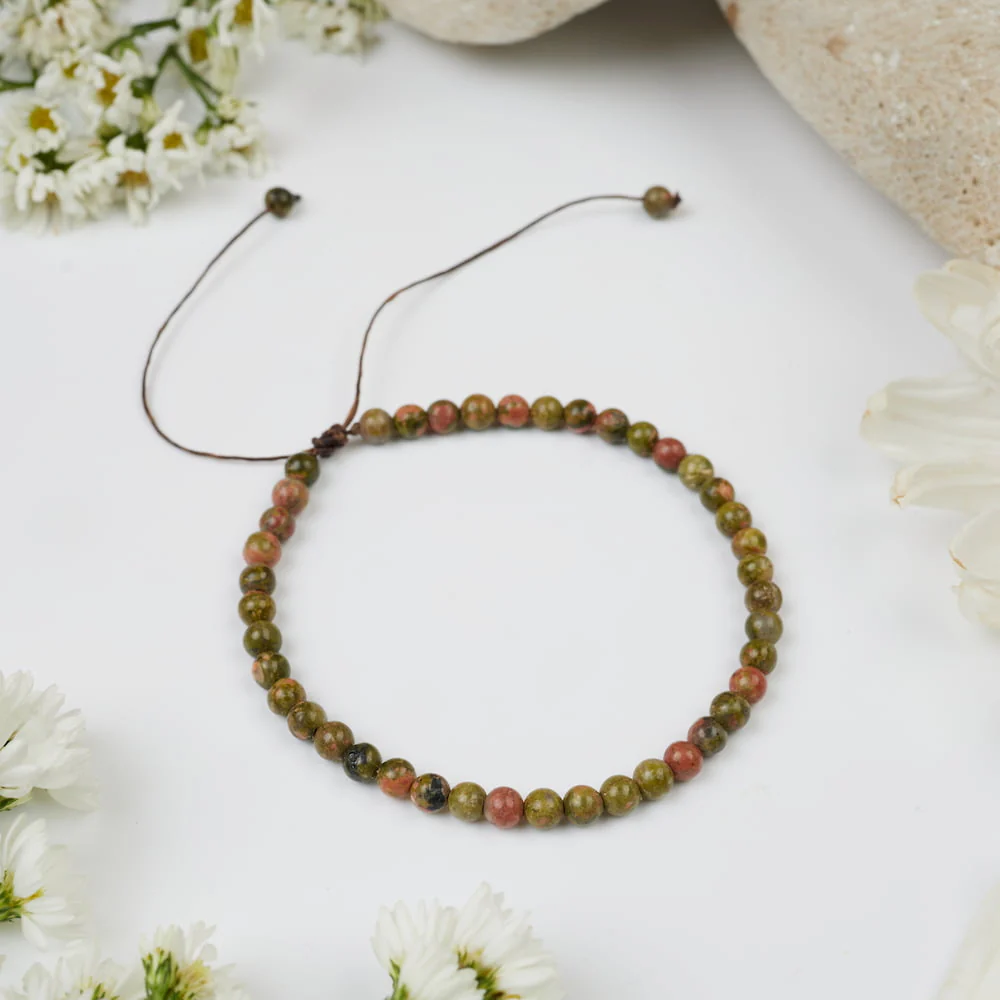 Bracelet en Unakite : Soutien Émotionnel - Image 4