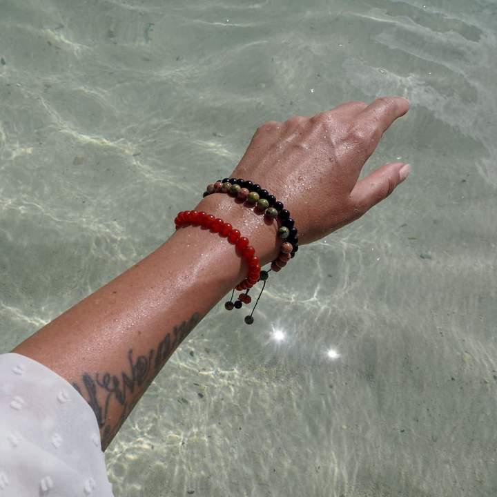 Bracelet en Unakite : Soutien Émotionnel - Image 7