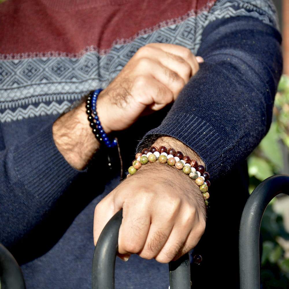 Bracelet en Unakite : Soutien Émotionnel - Image 8