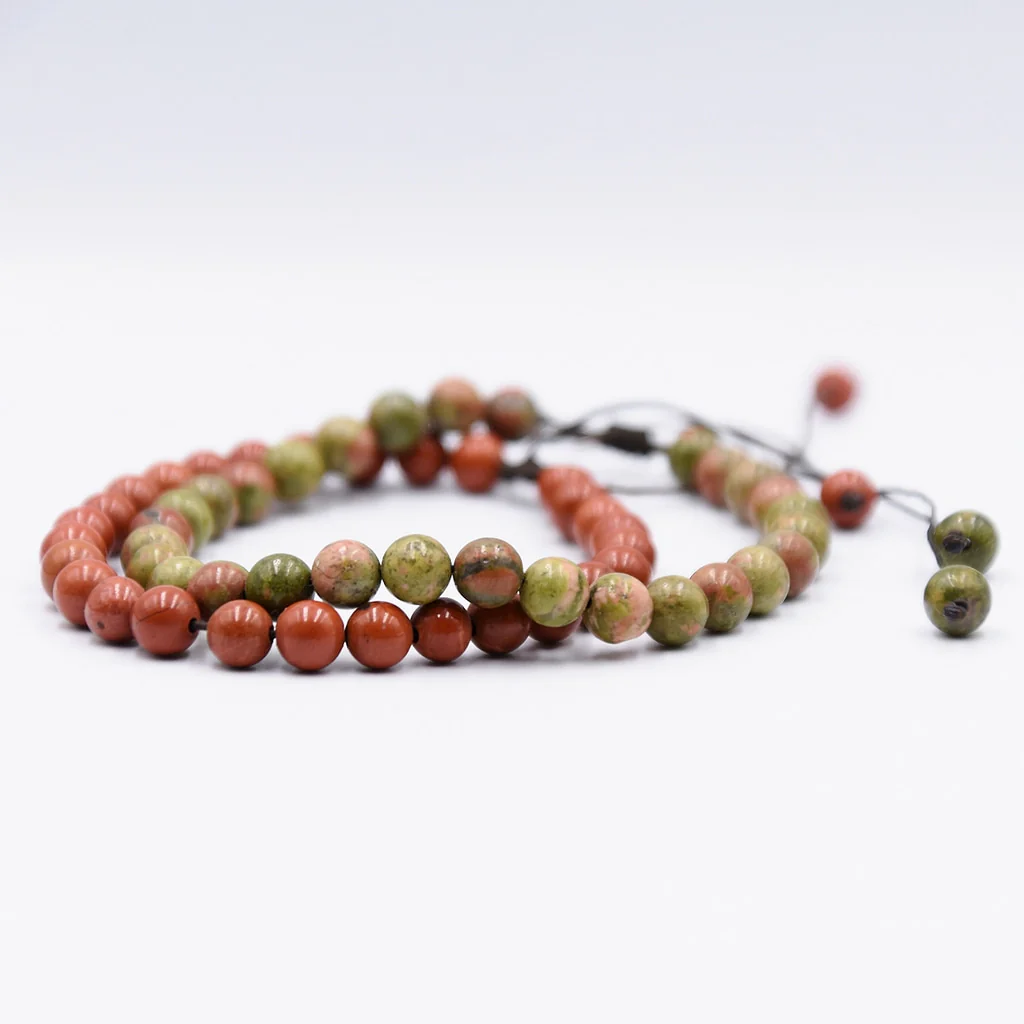 Bracelet en Unakite : Soutien Émotionnel - Image 9