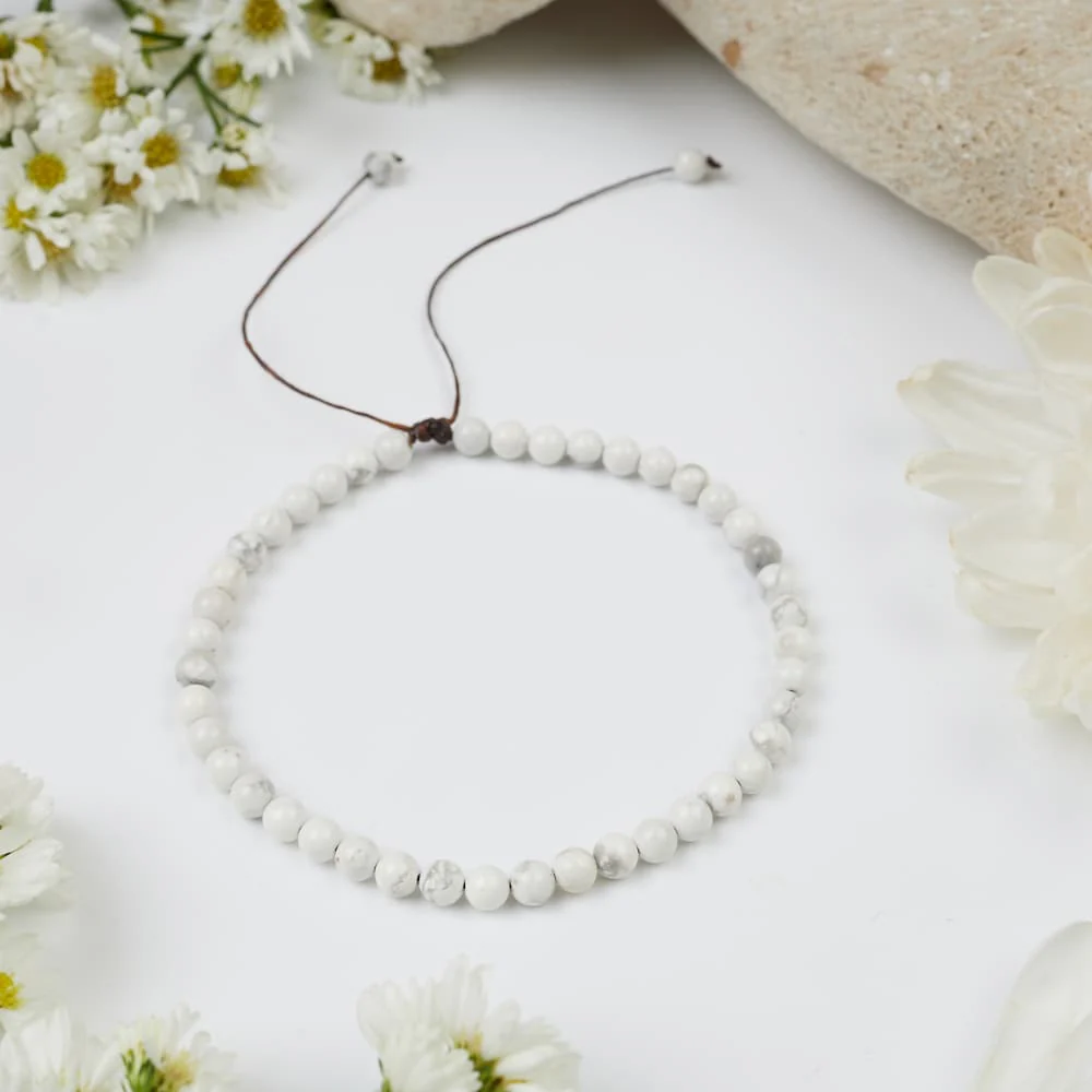 Bracelet en Howlite : Sagesse et Discernement - Image 4