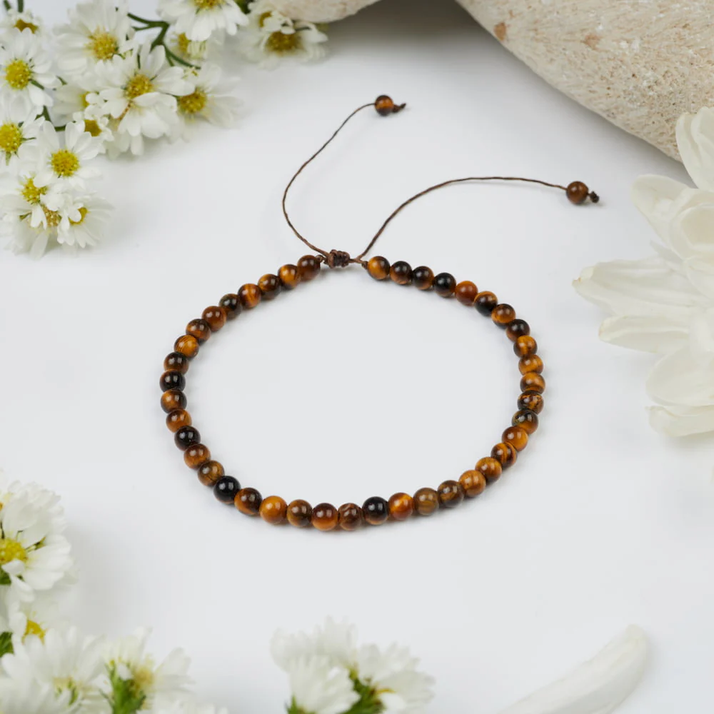 Bracelet en Œil de Tigre : Conviction et Courage - Image 4