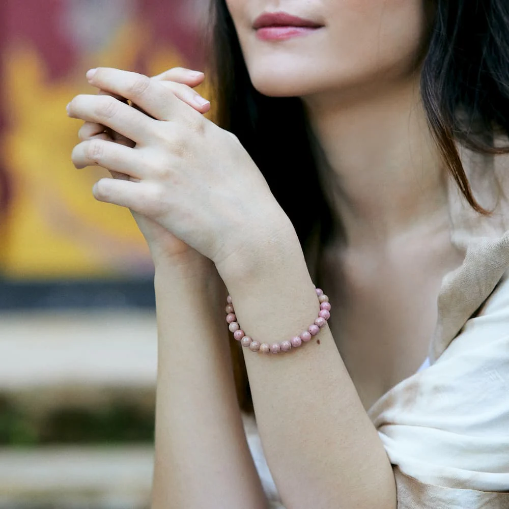 Bracelet Rhodonite : Aimant d'amour - Image 2