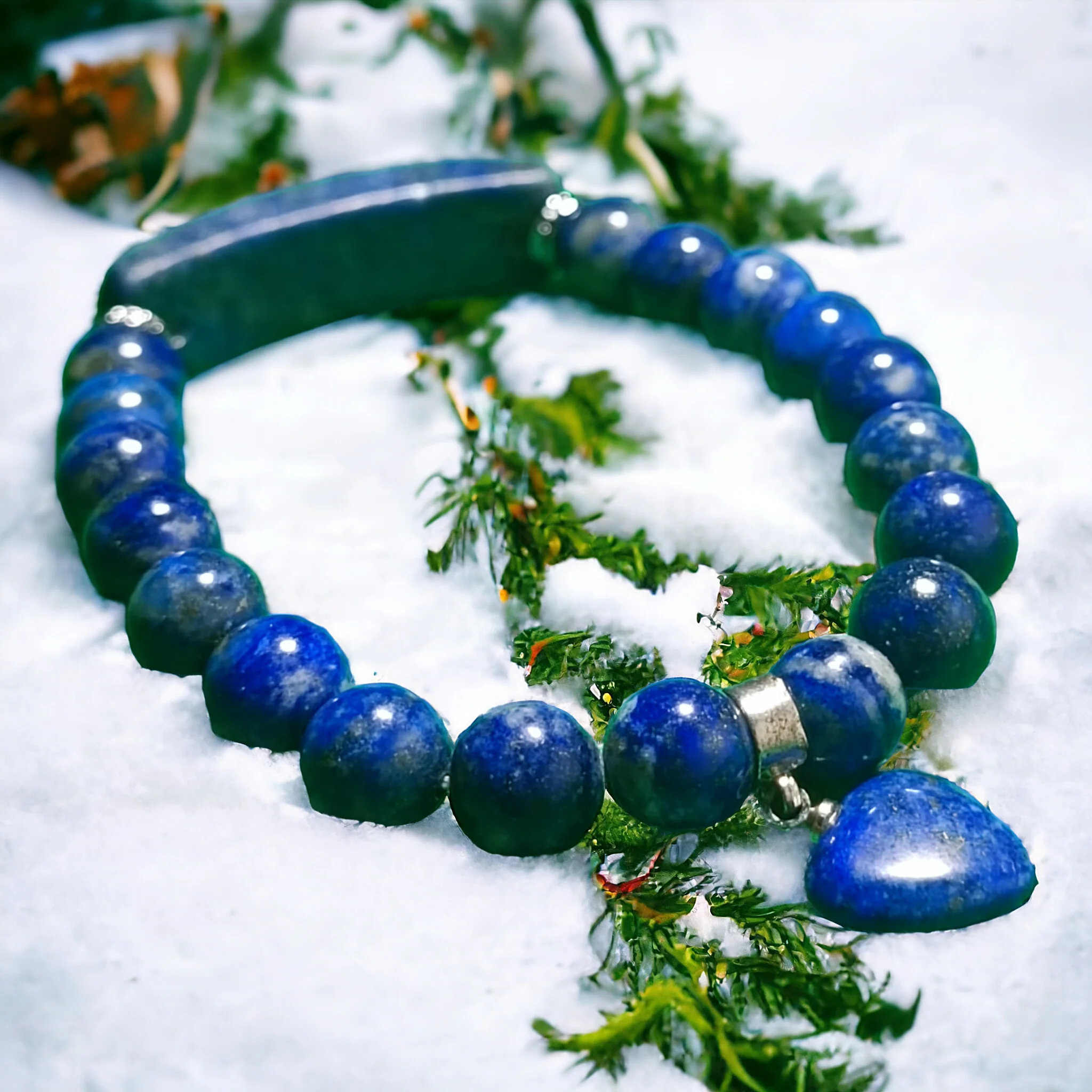 Éclat d'Azur - Bracelet Lapis Lazuli - Image 4