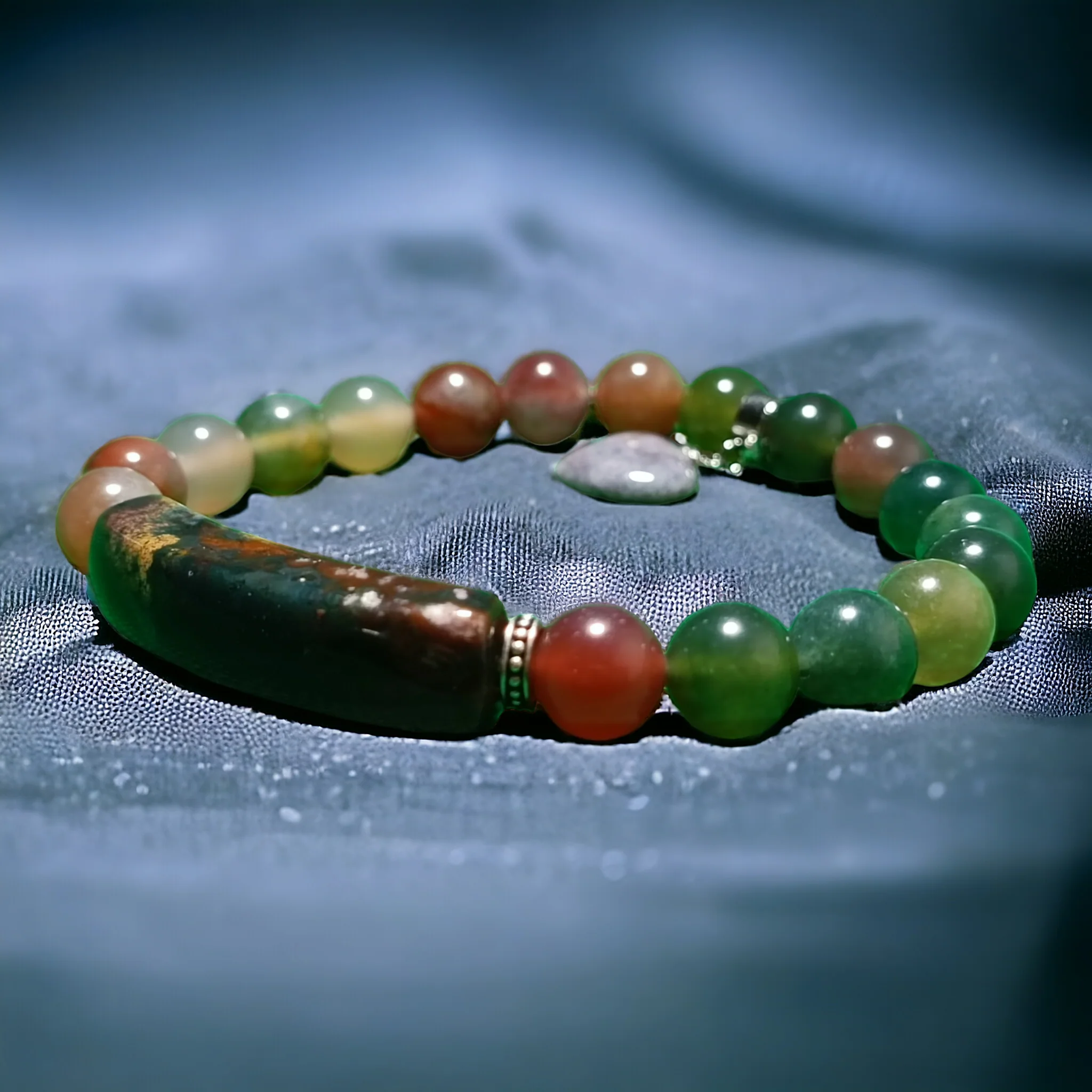 Essence de Forêt - Bracelet Moss Agate - Image 3