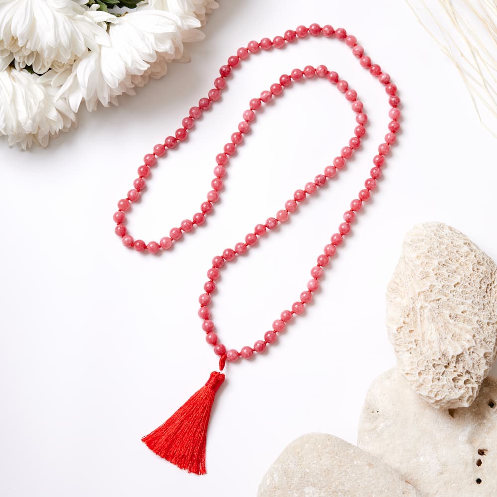 Mala en Jade Rouge : Prospérité matérielle & spirituelle - Image 2