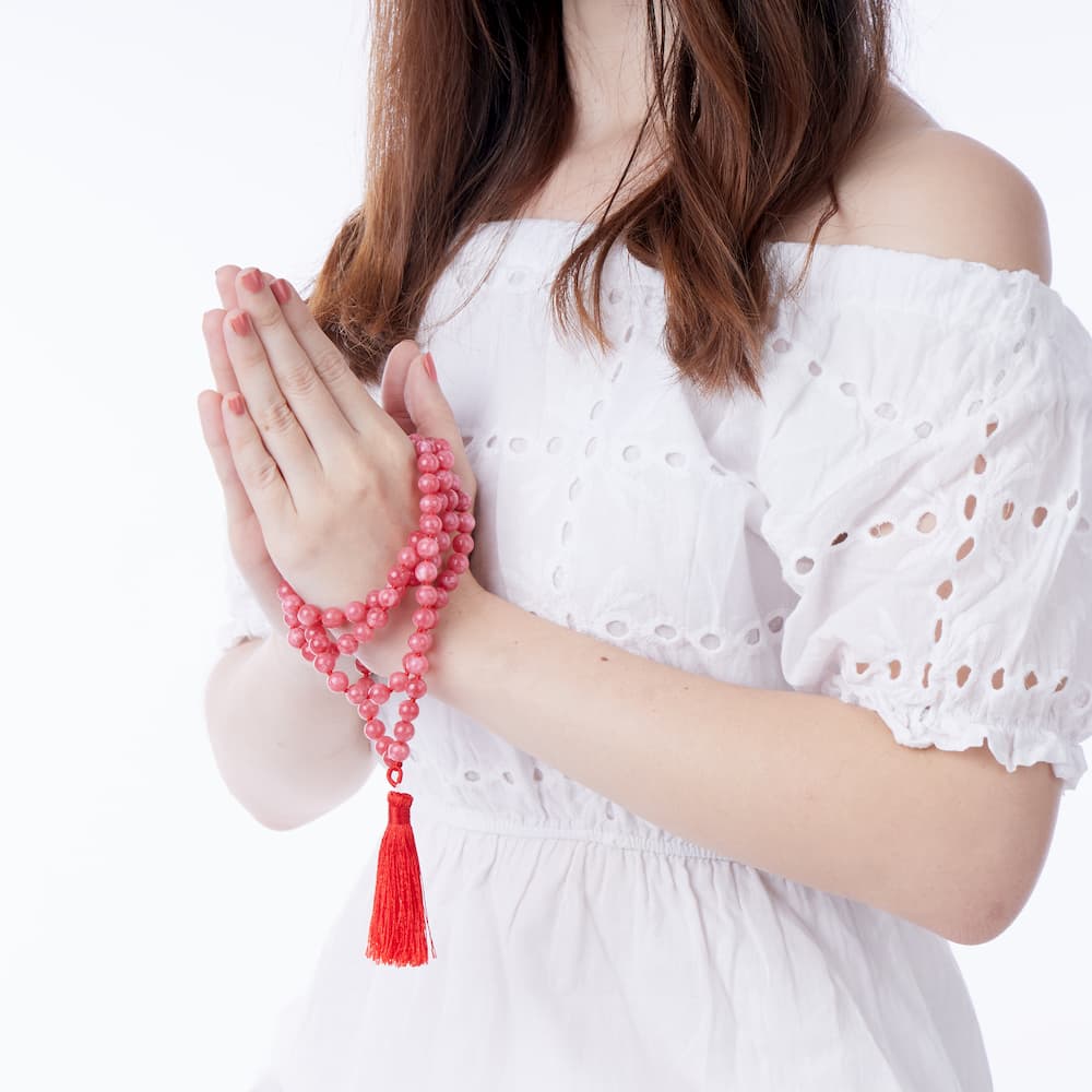 Mala en Jade Rouge : Prospérité matérielle & spirituelle - Image 4