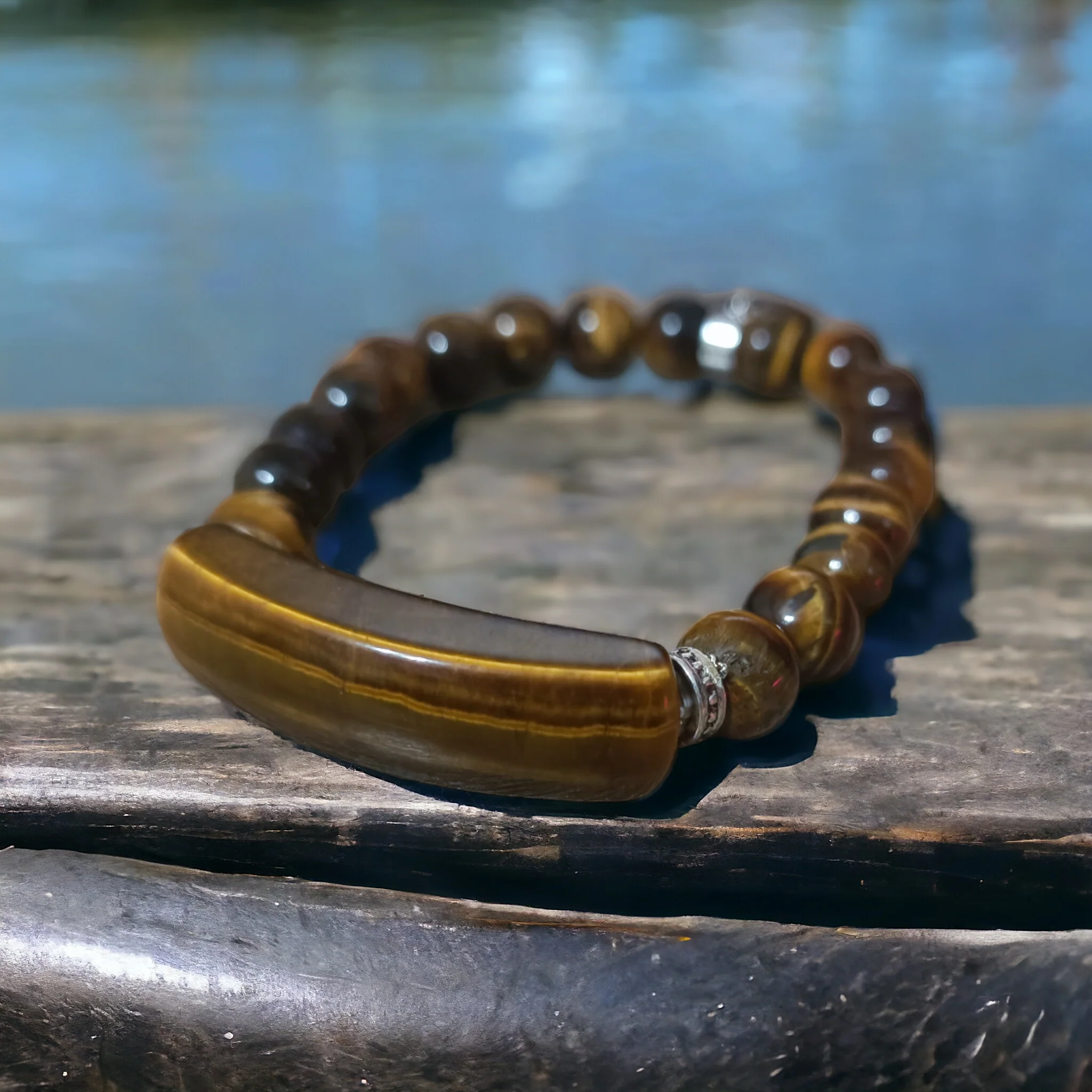 Regard de Félin - Bracelet Œil de Tigre - Image 3