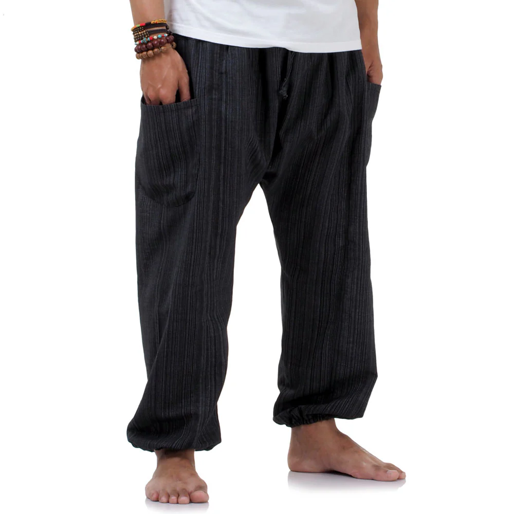 Pantalon Sarouel Homme en Coton - Image 3