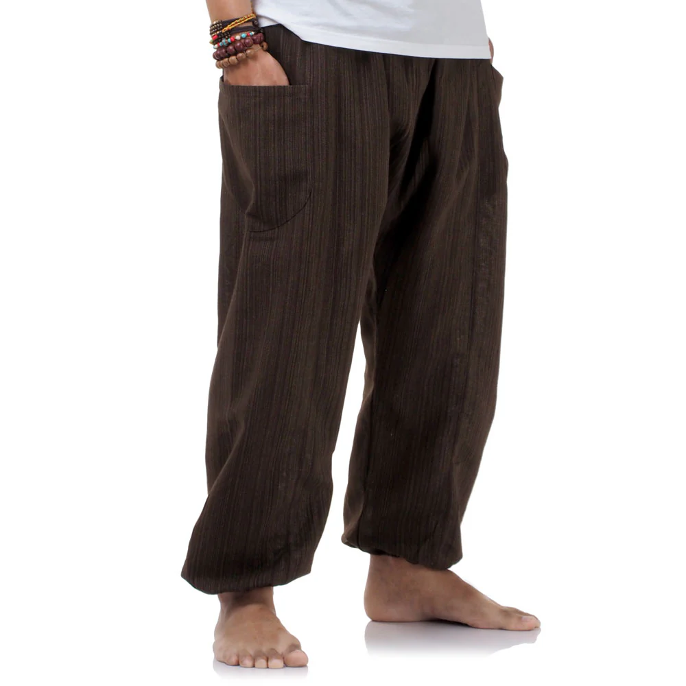 Pantalon Sarouel Homme en Coton - Image 4