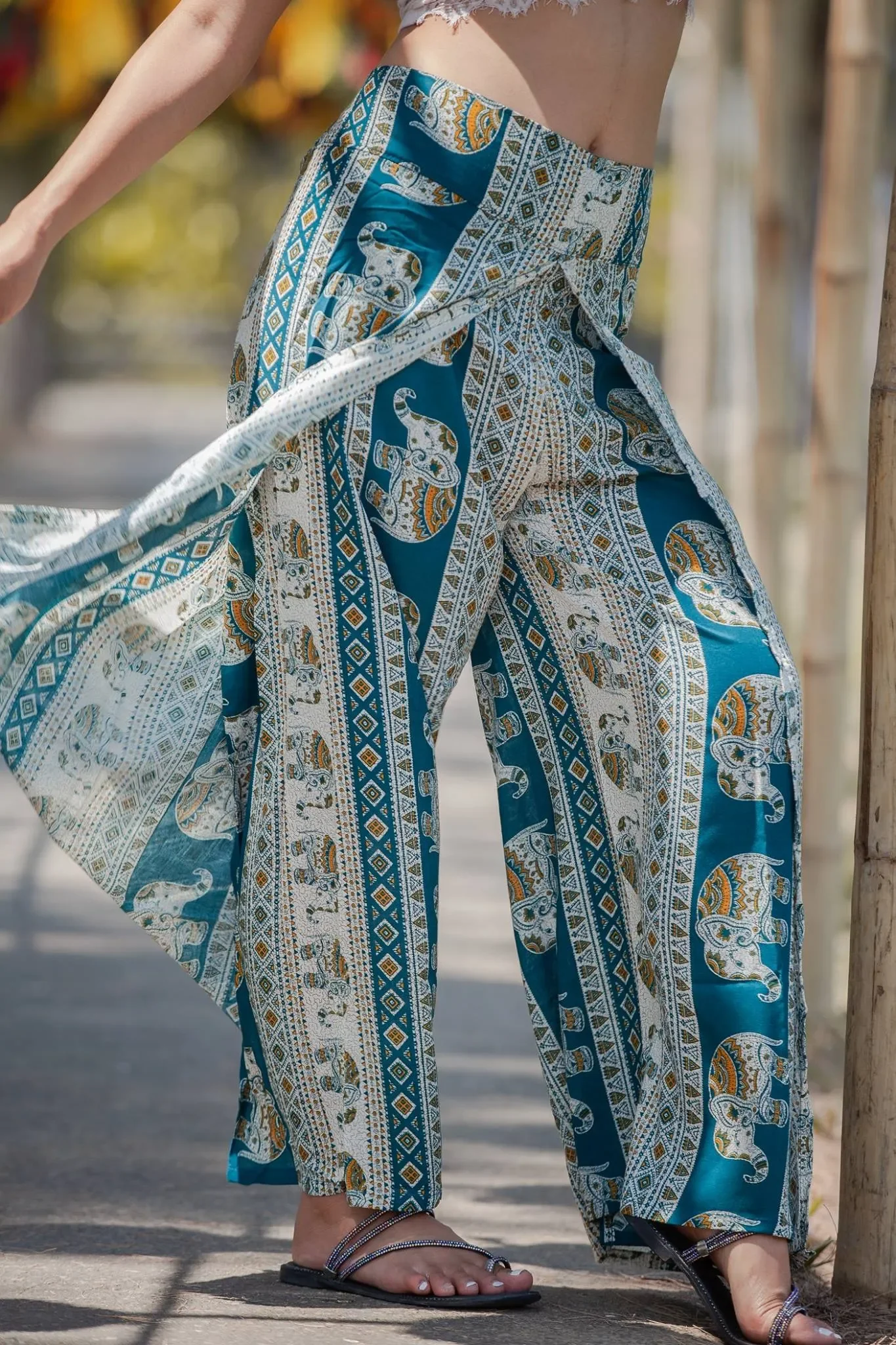 Sarouel Mi-Robe "Sa Majesté Ganesh" - Image 3