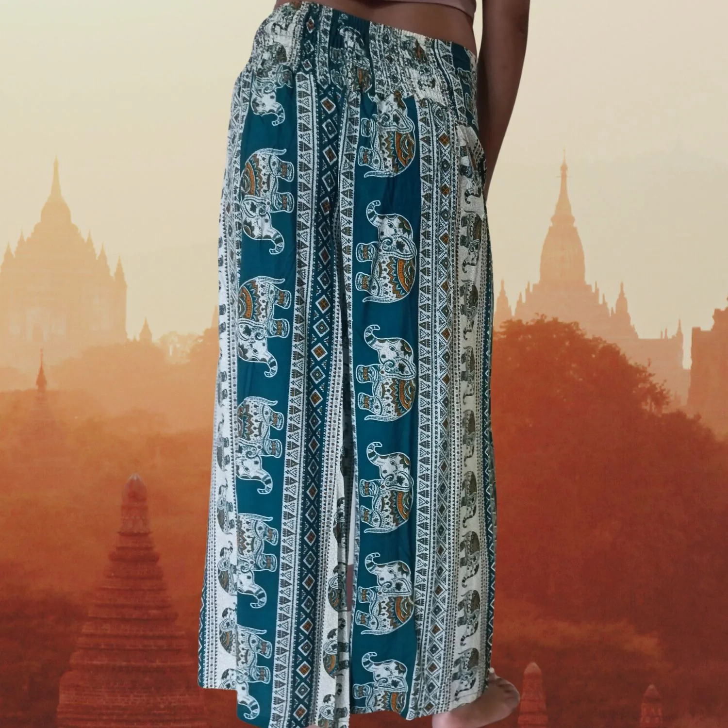 Sarouel Mi-Robe "Sa Majesté Ganesh" - Image 4