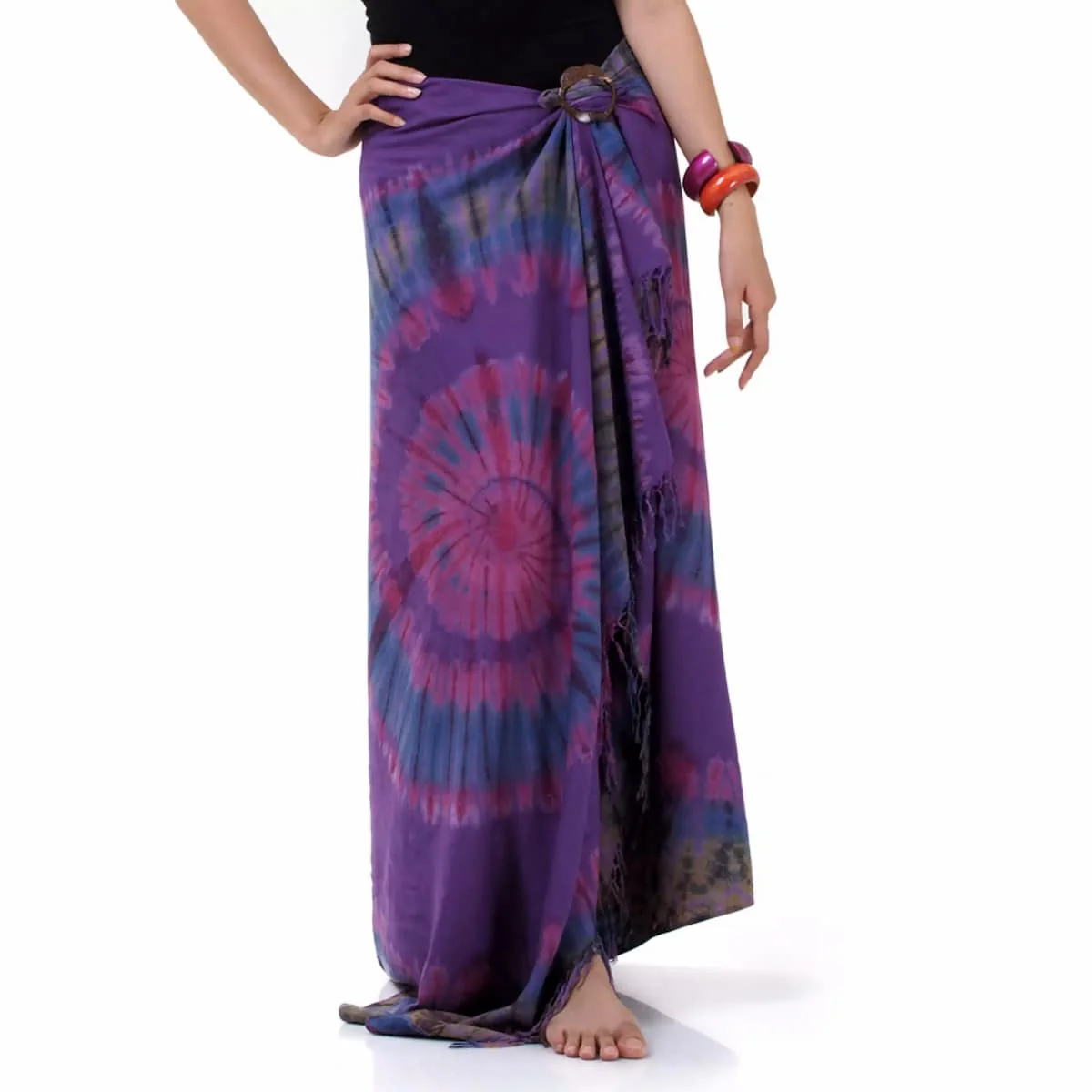 Sarouel de plage Sarong | Paréo Femme - Image 2