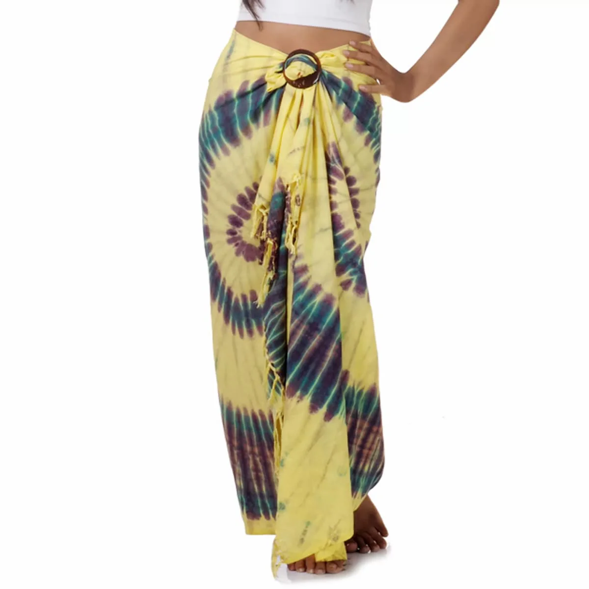 Sarouel de plage Sarong | Paréo Femme - Image 7