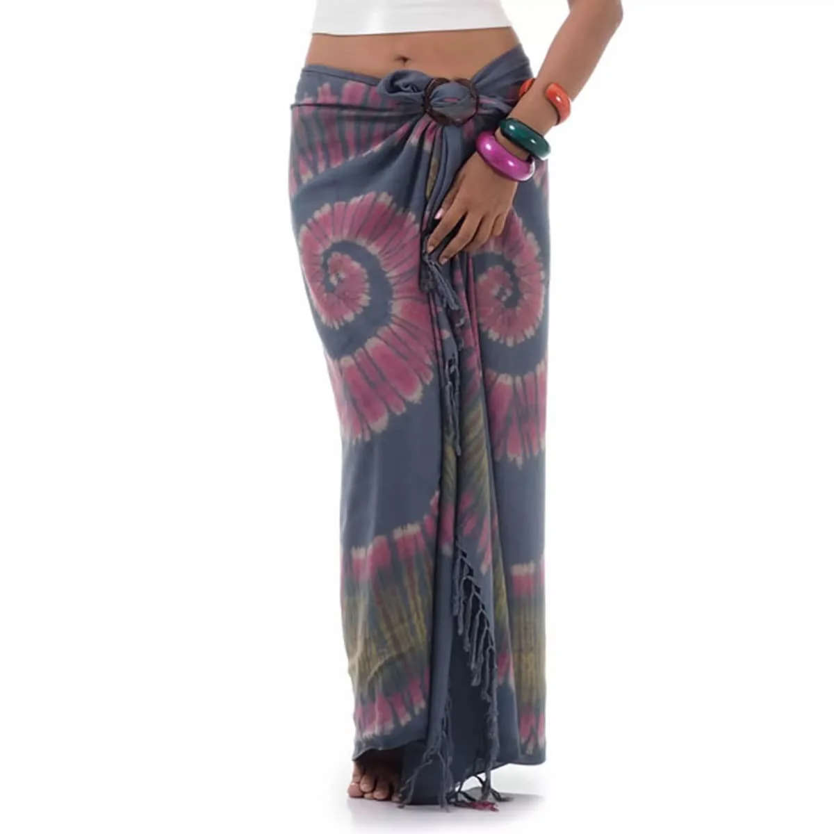 Sarouel de plage Sarong | Paréo Femme - Image 8